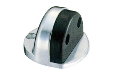 クマモト ダイカスト戸当(ビス止め)(亜鉛ダイカスト/サチライトクローム) D-700W